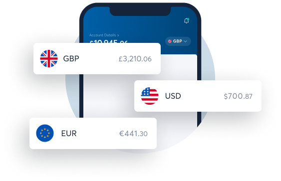 Multi-currency debit cards