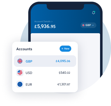 Multi-currency account without extra fees