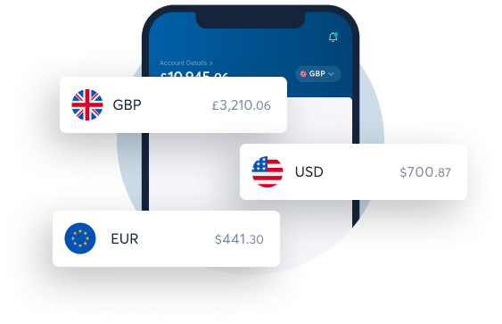 Multi-currency bank account